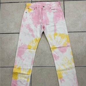 Levi’s 501 ‘93 Tie Dye Denim Jeans Size 31x34